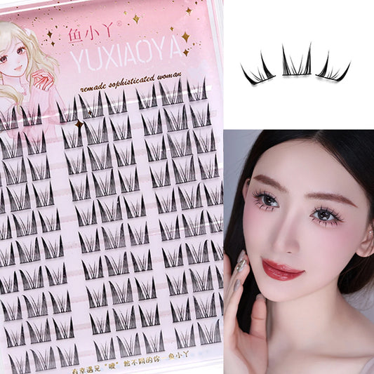 Wispy 9-12mm Mix Cluster Lashes | DIY Individual Lash Sets False Cluster Lashes Peaceful Pleasures Health and Wellness