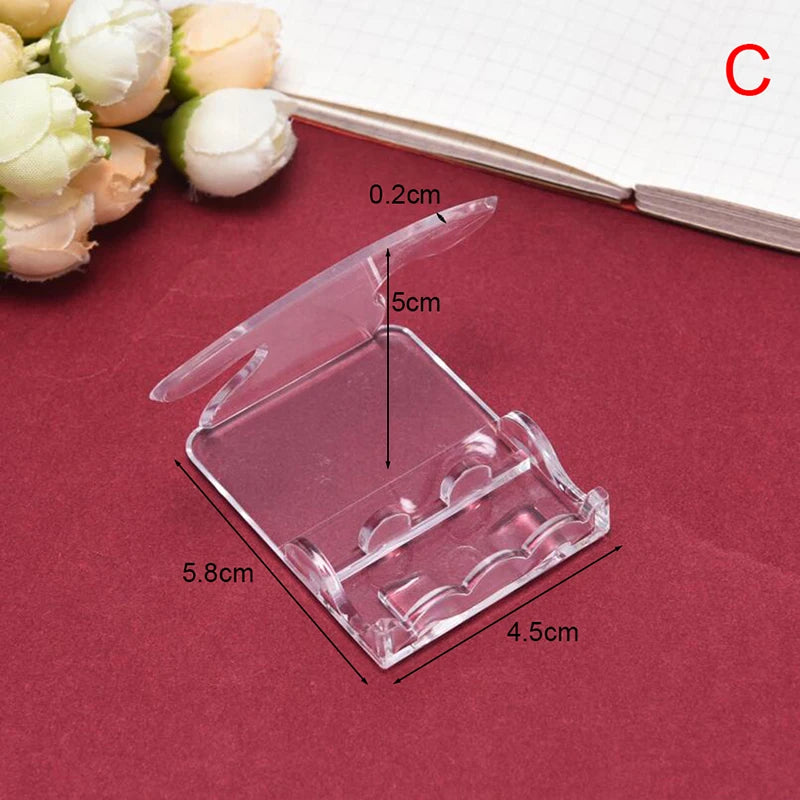 Acrylic Crystal Ball Display Stand | Clear Sphere Holder Base Display Stand Peaceful Pleasures Health and Wellness 1pcs 3