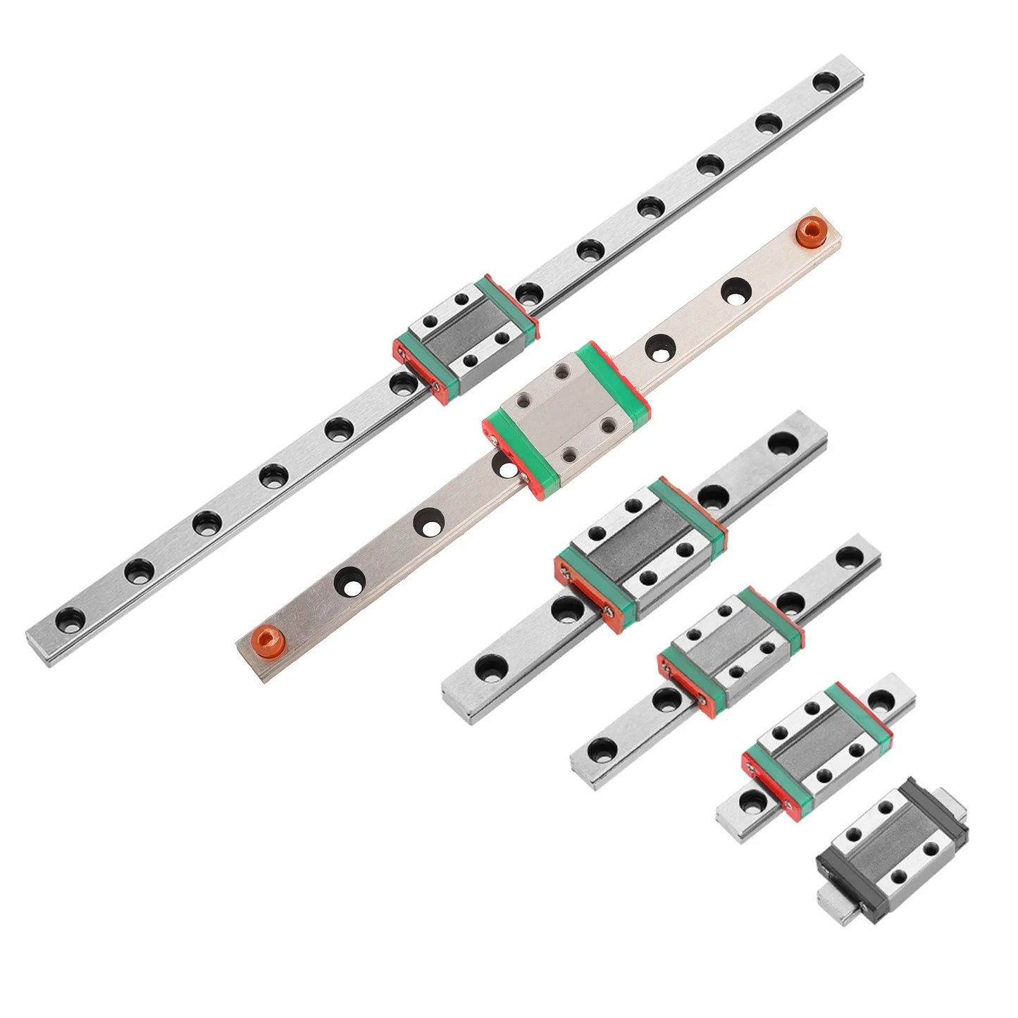 LML9B Miniature Linear Rail Rail 9mm Width Slide Block Linear Motion Rail Linear Rail Carriage Linear Rail Peaceful Pleasures Health and Wellness