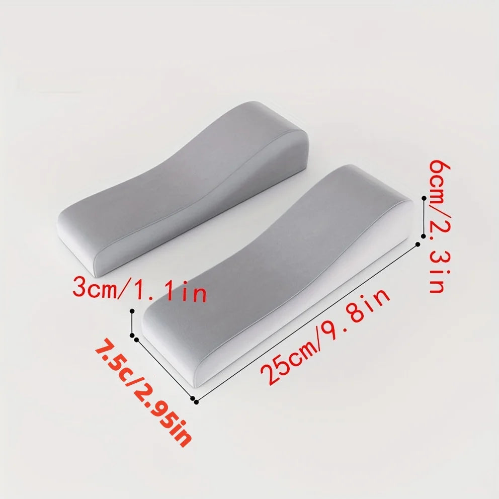 1 Pack, Two Colors to Choose From, Armrest Pad, Chair Booster, Thickened Armrest Cover, Office, Gaming, Memory Foam, Cross-Border Elbow Support, Hand Pillow Peaceful Pleasures Health and Wellness