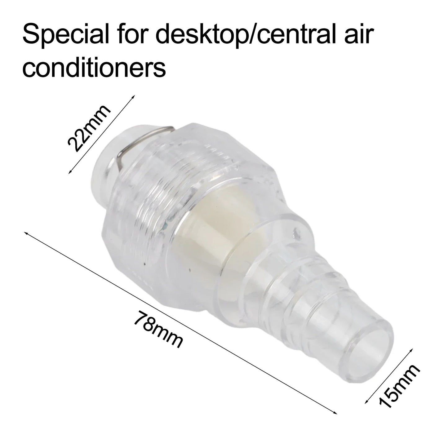 AC Condensate Drain Check Valve – One-Way Non-Return | LEENKEA
