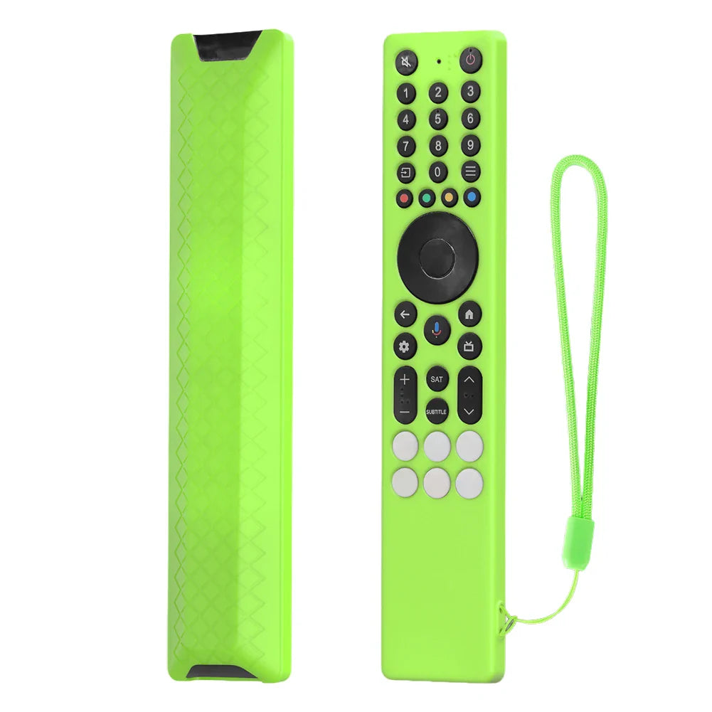 TCL RC833A Silicone Remote Cover with Lanyard | Anti-Slip