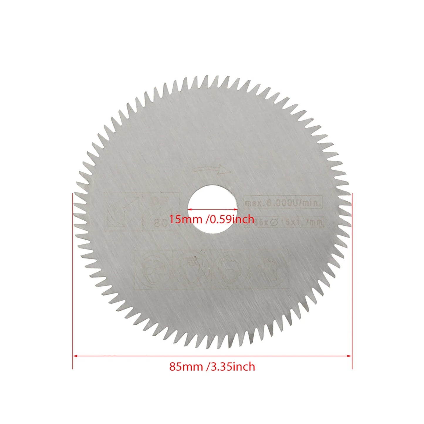 Inner Diameter Mini Carbide Circular Saw Blade Cutting Tool