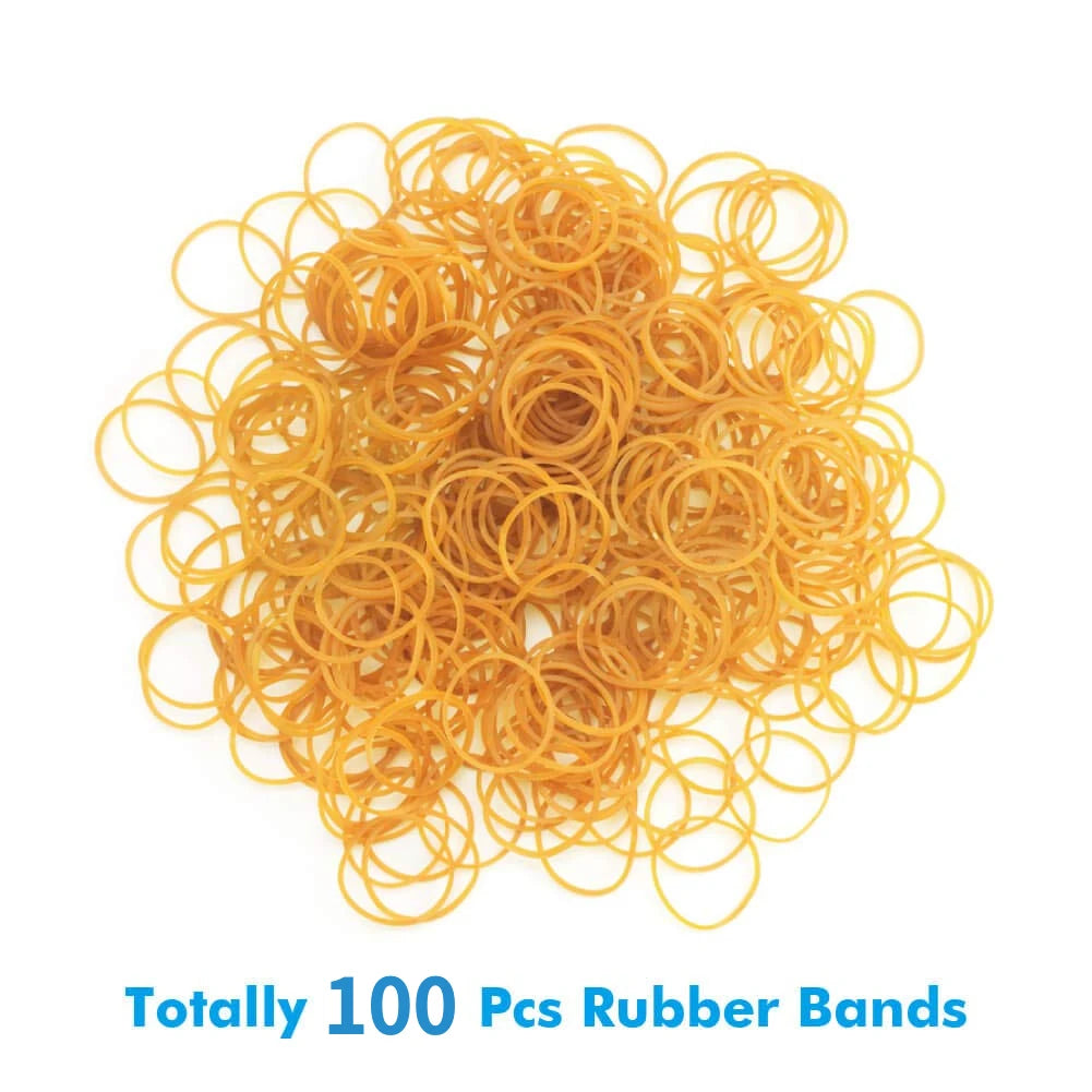 Yellow 40mm Rubber Bands – Bulk Office, Mail & Packaging