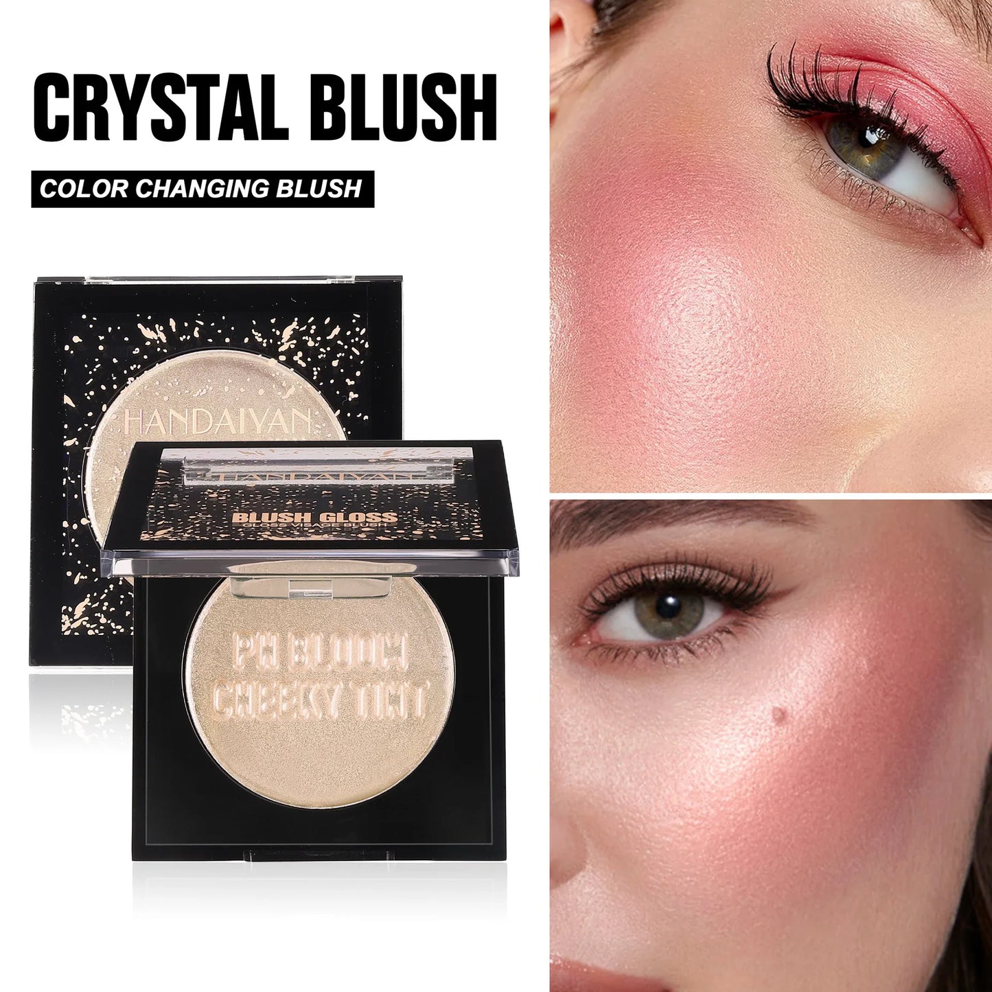 Handaiyan PH Bloom Color-Changing Blush Cream & Highlighter