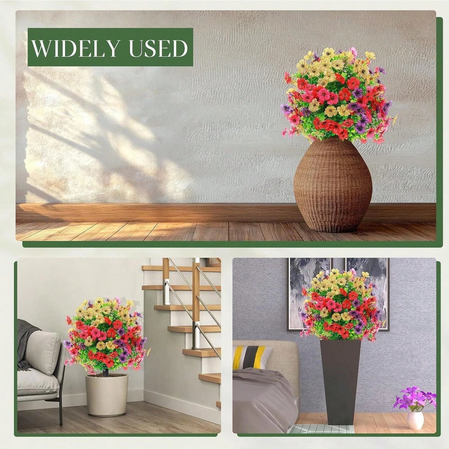 Colorful Artificial Flower Ball Ground Insert | Wedding & Garden