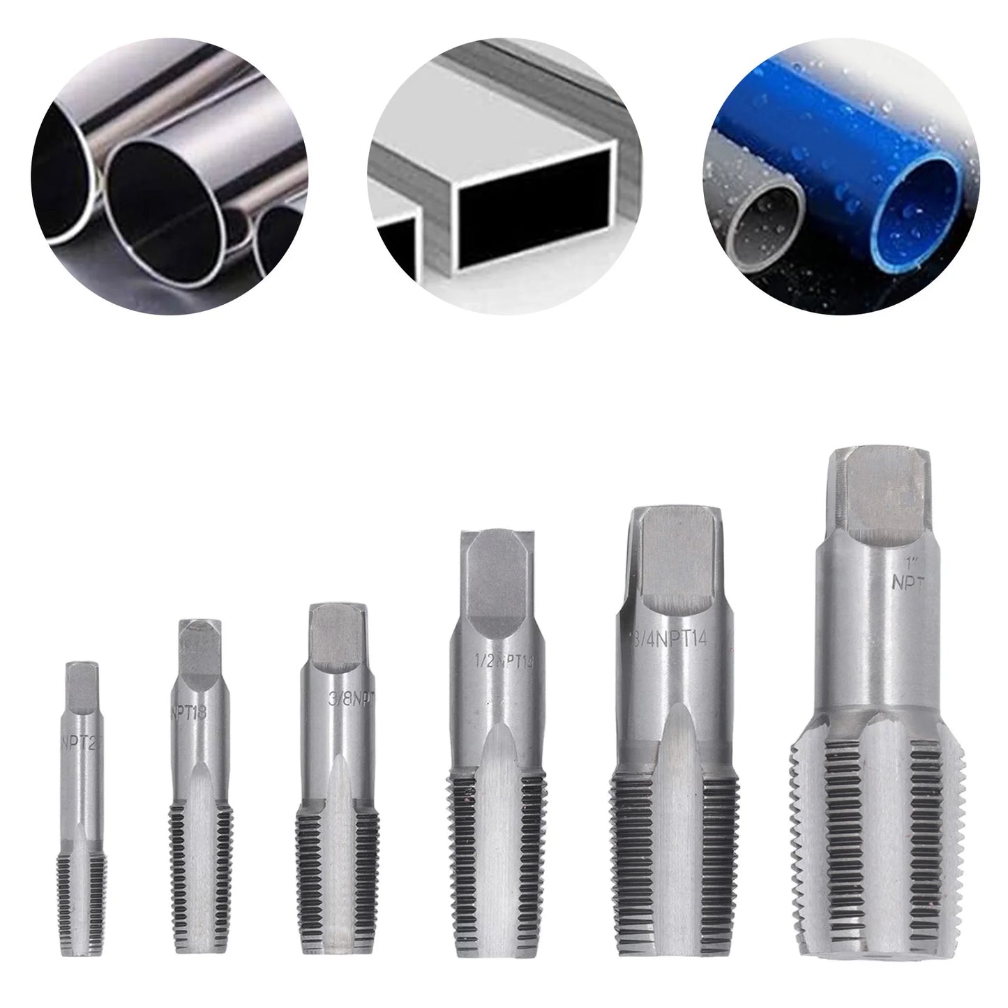 Pipe Tap NPT 3 1 Carbon Steel Thread Tapping Tool PVC Plumbing