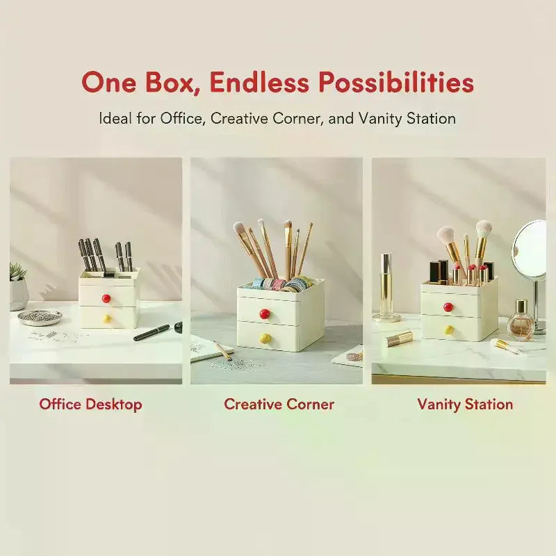 Desktop Drawer Cabinet | Desk Organizer & Space Saver