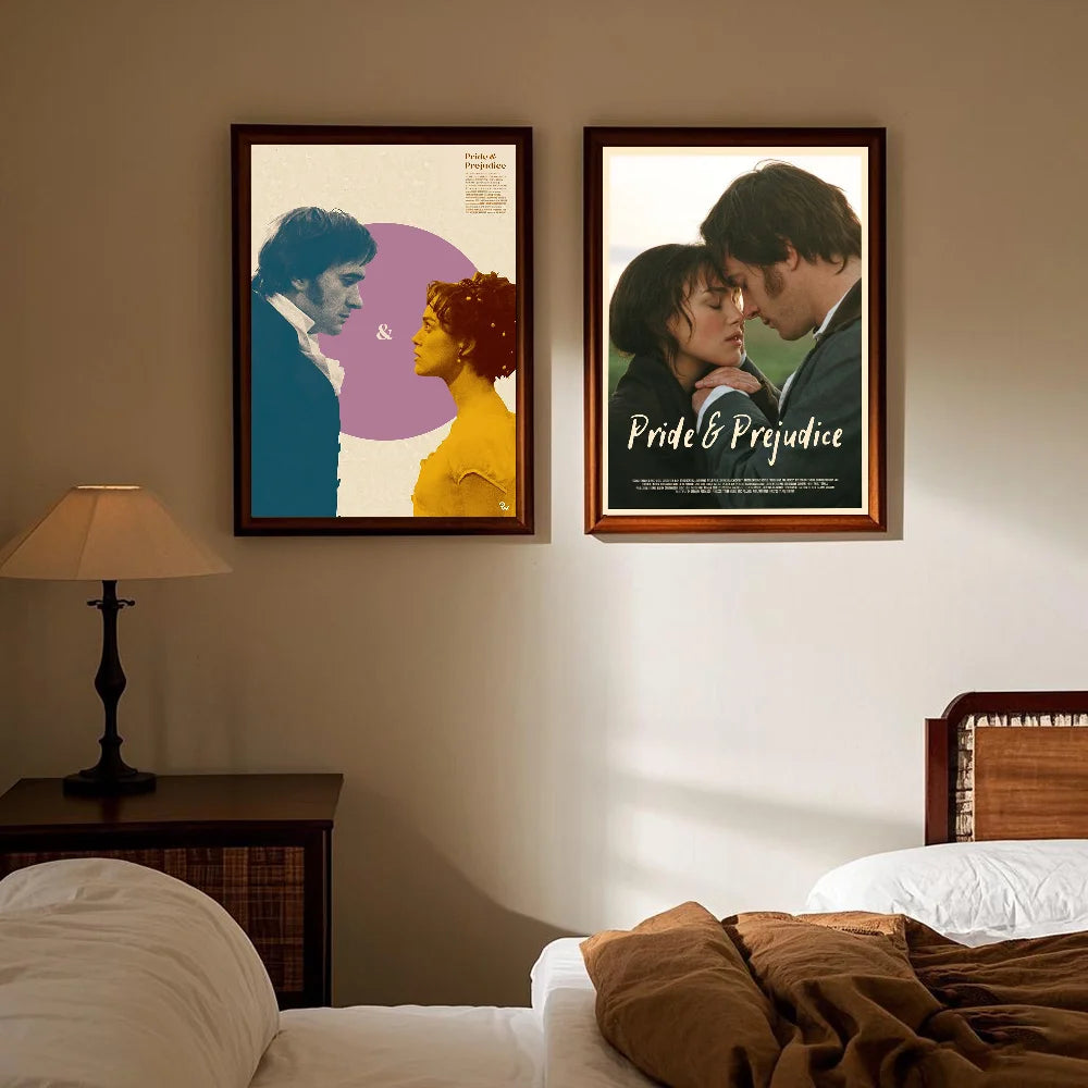 Pride & Prejudice HD Wall Poster – Waterproof PVC Art Print Wall Art Poster Peaceful Pleasures Health and Wellness
