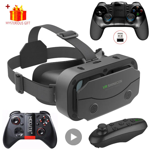 3D VR Headset Goggles for iOS & Android Smartphones | 110° FOV VR Headset Goggles Oasis Select