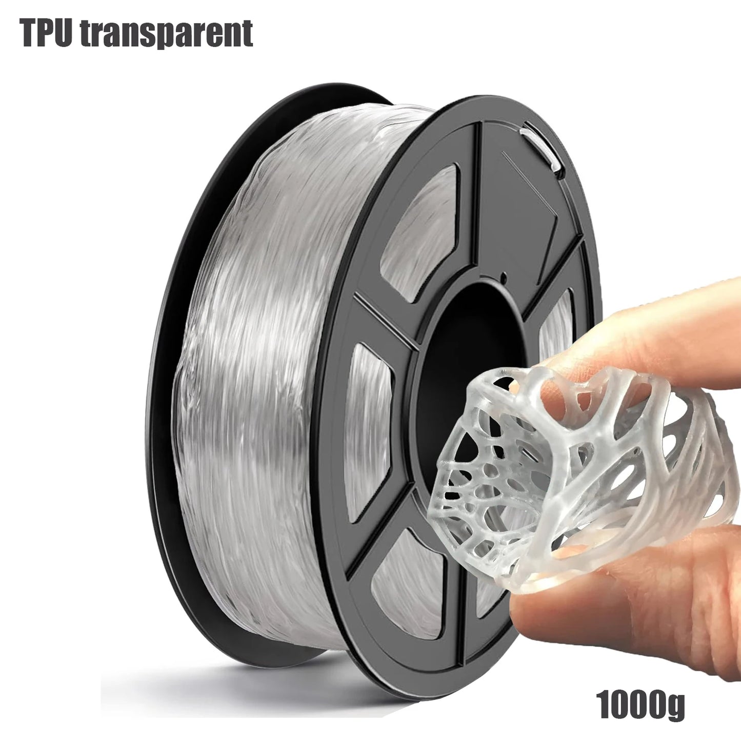95A Flexible TPU Filament 1.75mm – FDM 3D Printer | DINGSUN 3D