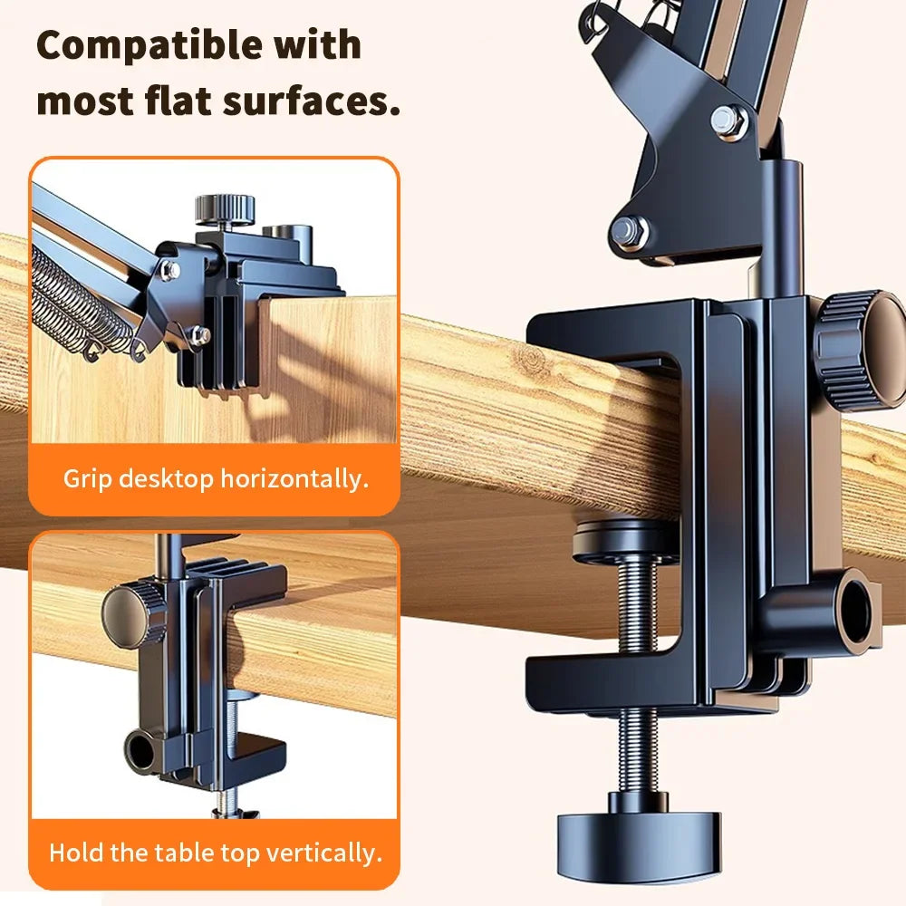Tablet Holder for Bed with 90cm Metal Arm 360° Rotating Bed Tablet Mount Stand For iPad Stand 4.5~11 Inch Phone Tablet Bracket Peaceful Pleasures Health and Wellness