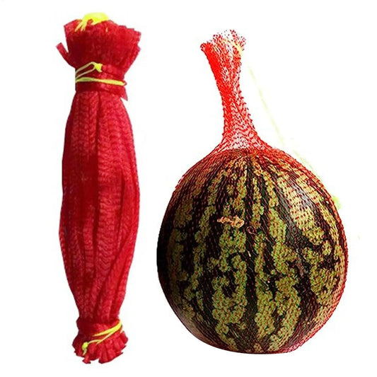 100-Pack Reusable Fruit Mesh Nets with Drawstring | Garden Fruit Protection Netting Peaceful Pleasures Health and Wellness