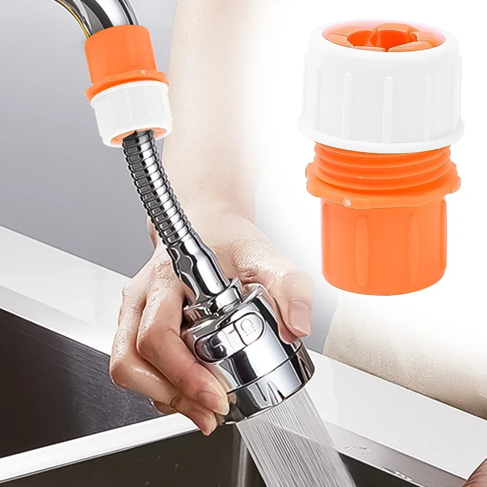 2PCS Water Hose Quick Connectors Universal Faucet Interface Backflow-proof Irrigation Fast Joints Garden Watering Pipe gardena Peaceful Pleasures Health and Wellness