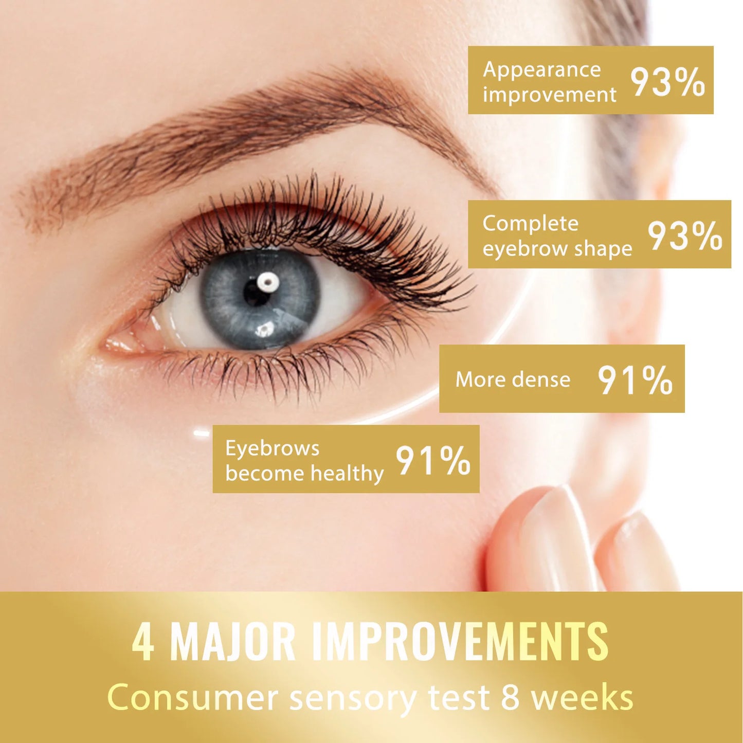 EELHOE Eyelash Growth Serum – Longer Thicker Curled Lashes 20ml