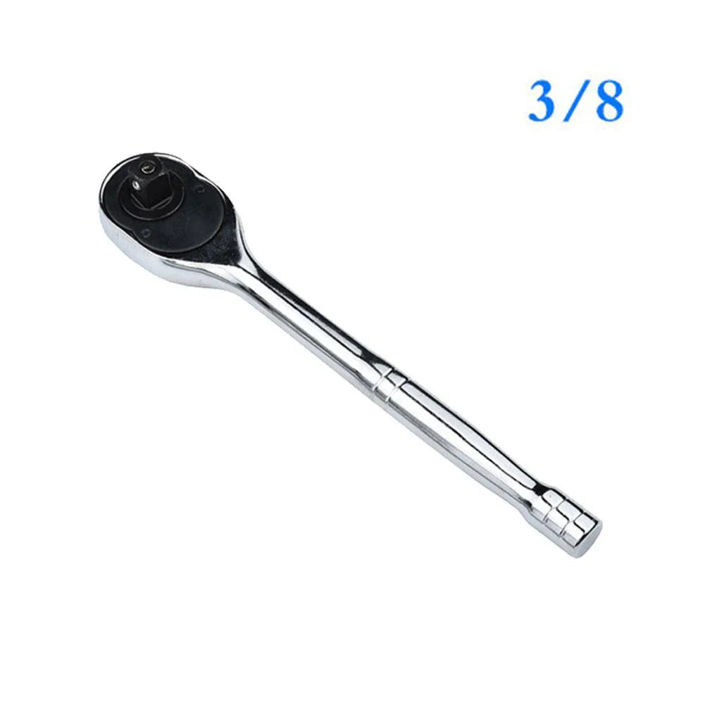 1/4" 3/8" 1/2" Drive Ratchet Wrench – Quick-Release Reversible