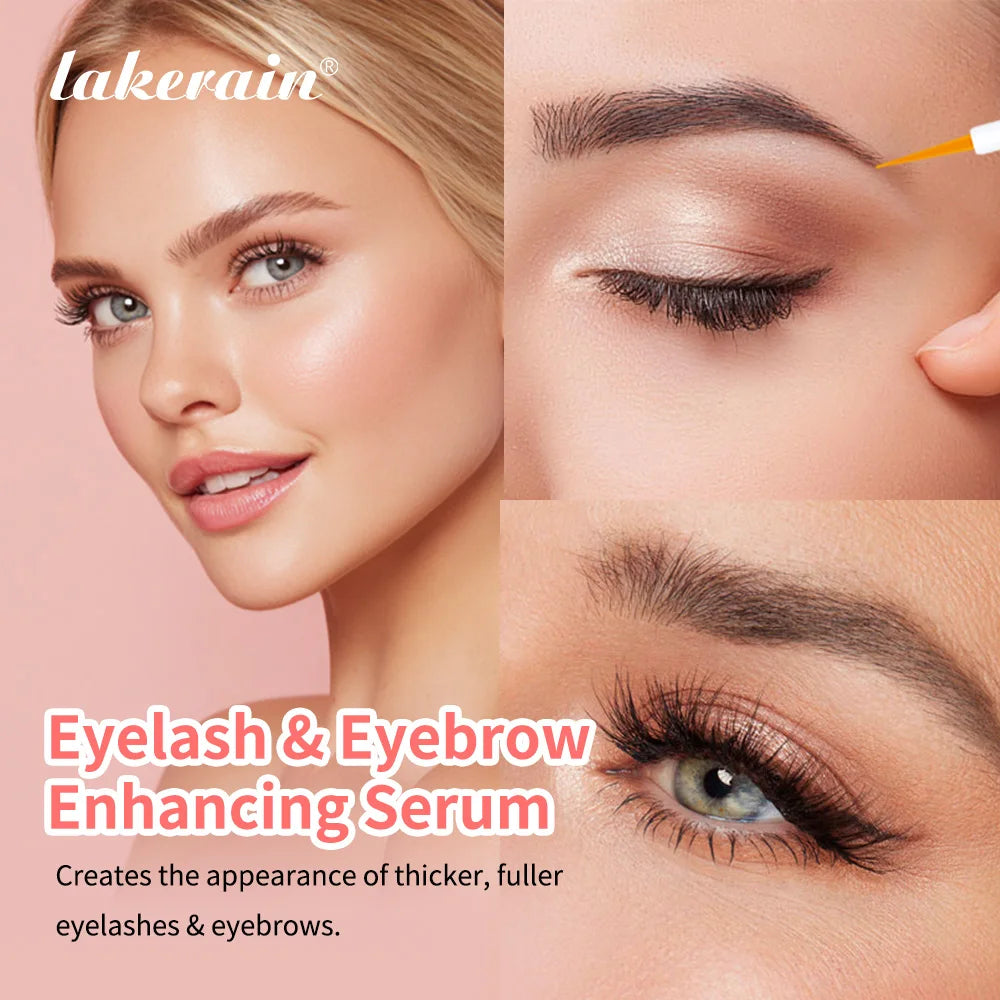 Eyelash Eyebrow Enhancing Serum Fast Absorption Creates Natural Eyebrow Hydrogel Texture Nourish Eyebrow Strengthen Eyelashes Peaceful Pleasures Health and Wellness