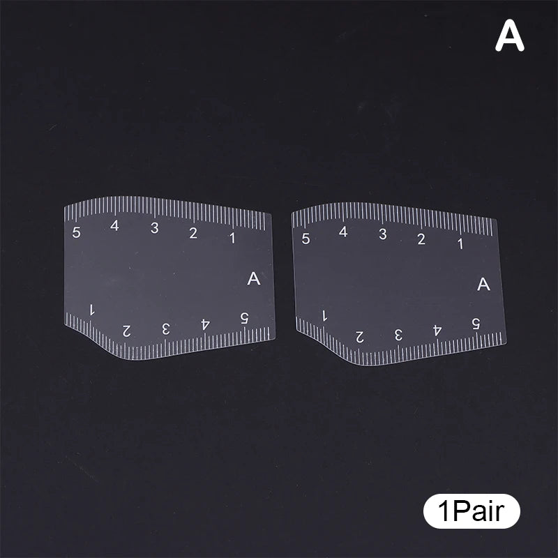 Eyebrow Shaping Ruler Stencil Kit – Beginner Brow Tool