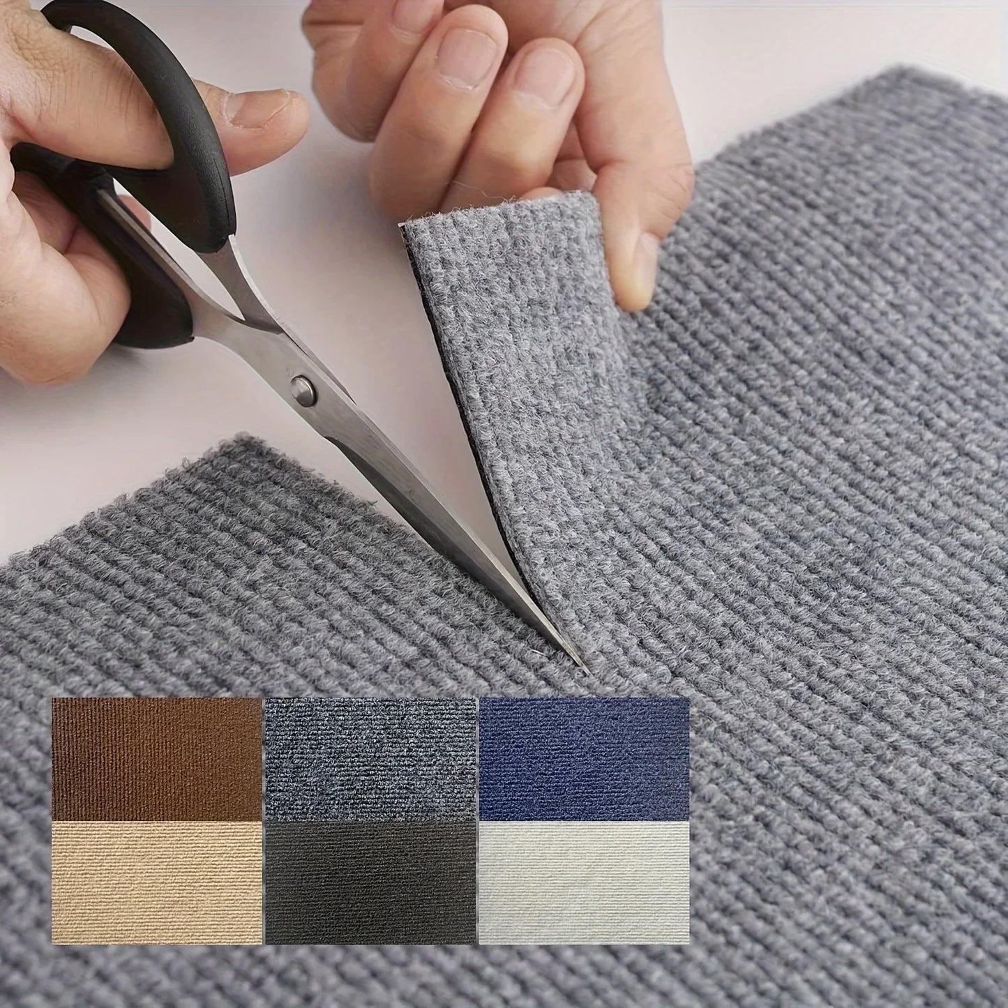 Peel & Stick Carpet Tiles 30x30cm – Self-Adhesive Rug Squares