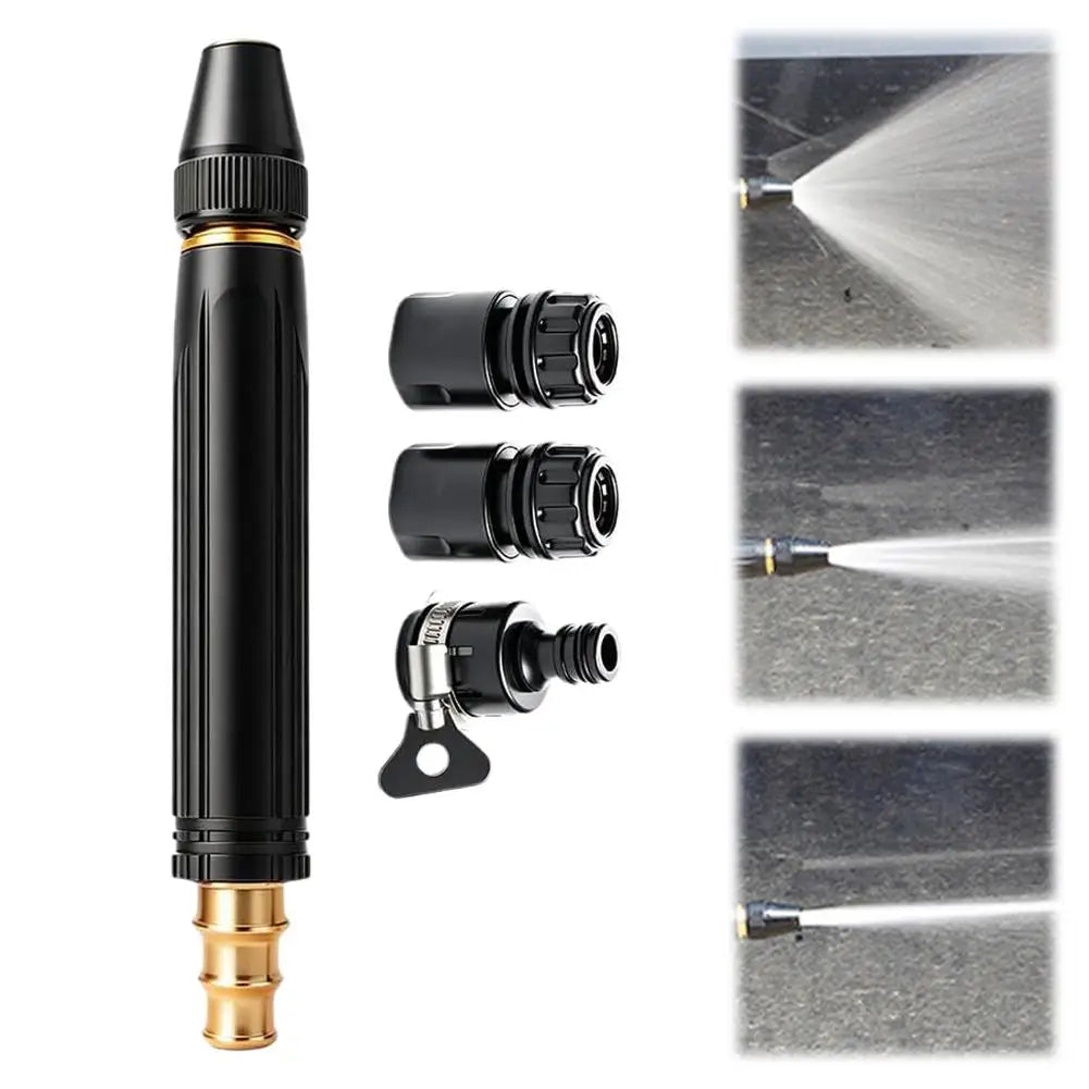 Adjustable High Pressure Garden Hose Sprayer Nozzle | Car & Plant