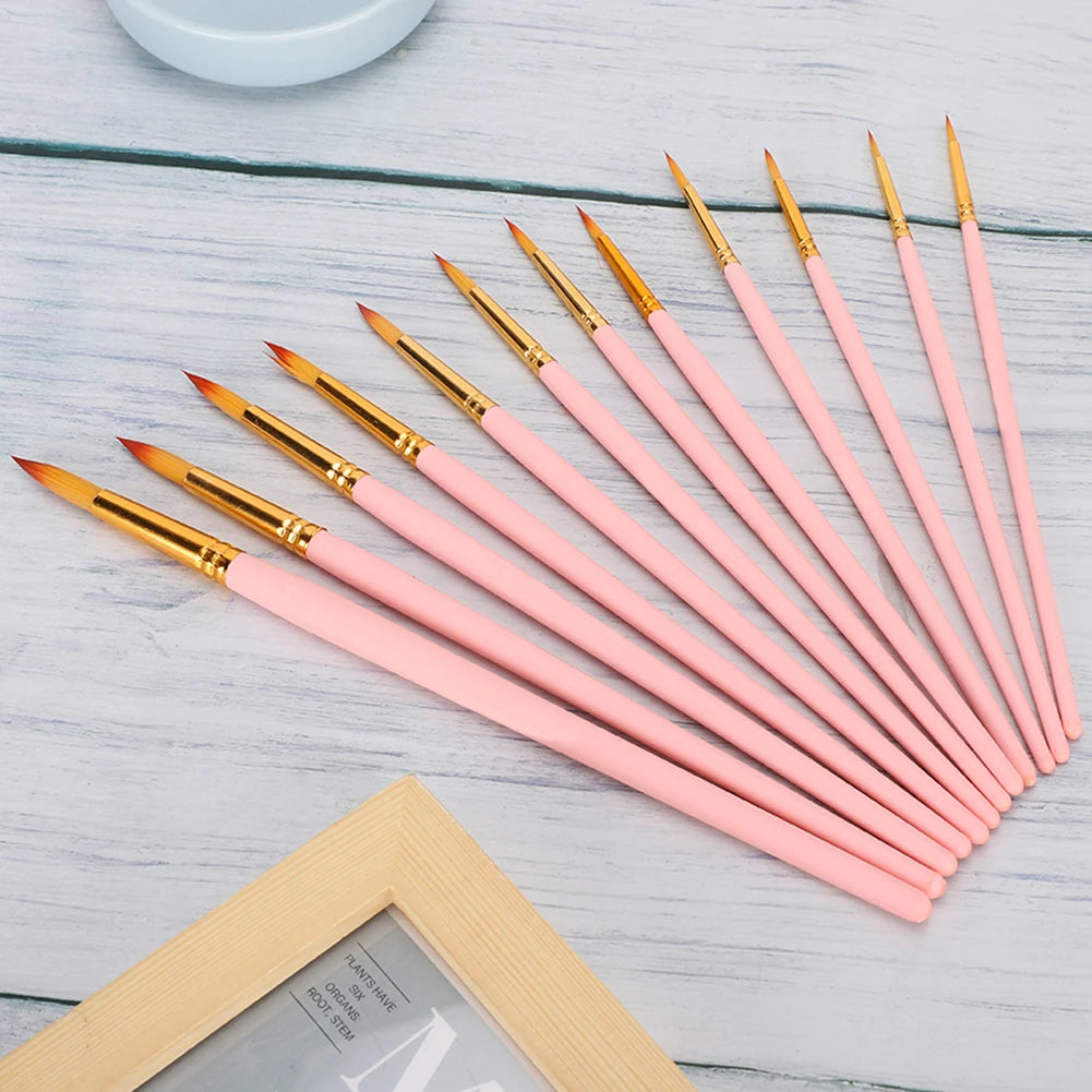 Paint Brushes Practical Watercolor Brush Artist Brushes Acrylic Painting Watercolor Painting for Pigment Painting Oil Painting Peaceful Pleasures Health and Wellness