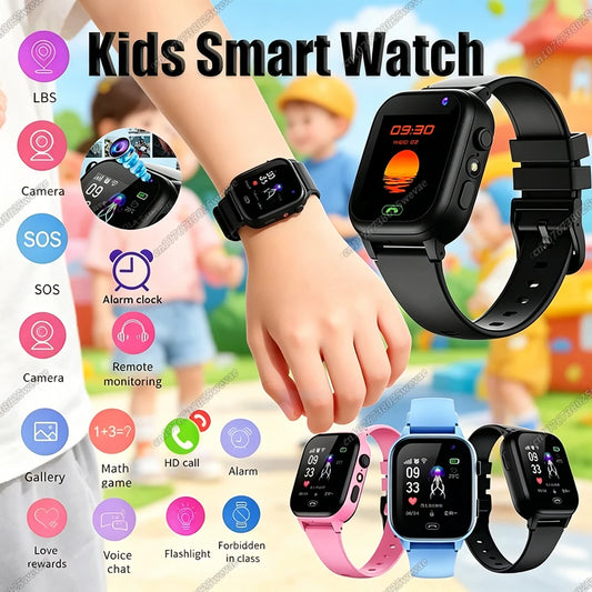 Kids Smart Watch GPS SOS Video Call Camera Waterproof Gift Kids Smart Watch Peaceful Pleasures Health and Wellness