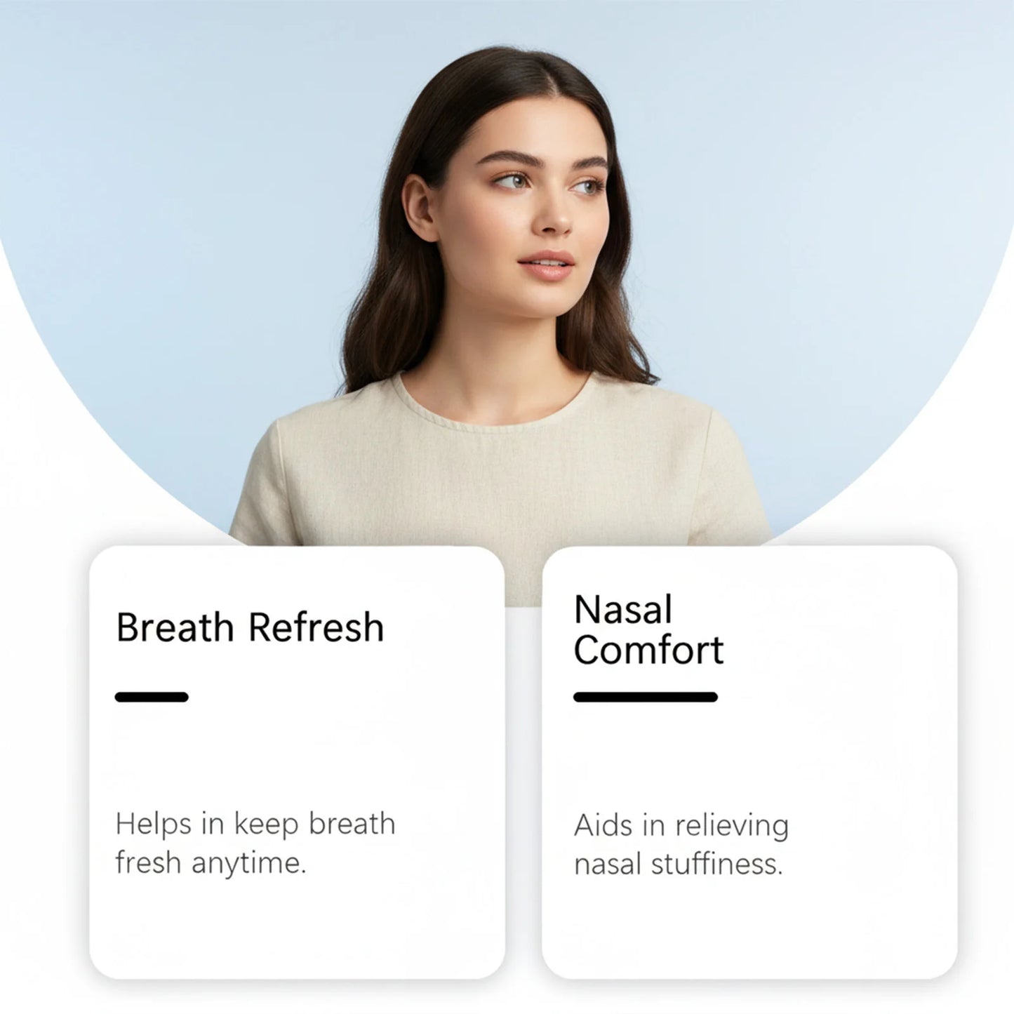 Herbal Lung Purifier Breath Refresh Stick 4pcs | Nasal Relief