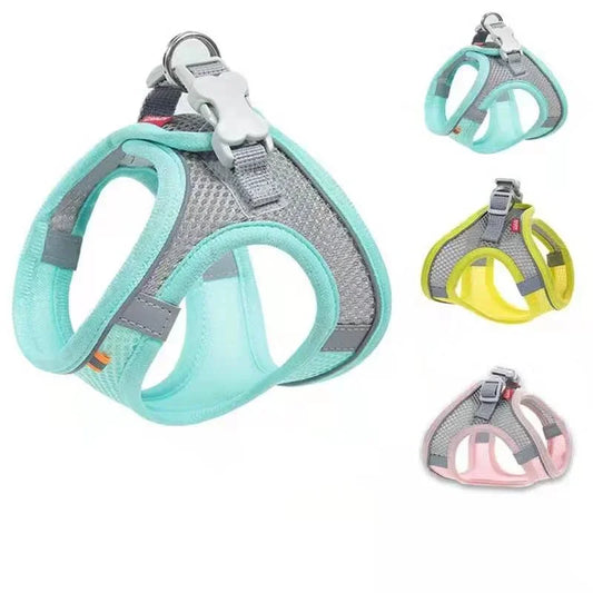 Reflective No-Pull Dog & Cat Harness Vest | Adjustable Mesh Pet Harness Vest Peaceful Pleasures Health and Wellness