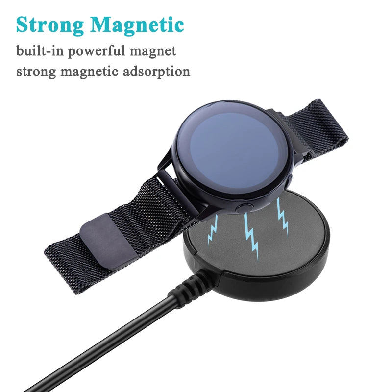 Charger For Samsung Galaxy Watch 4 Classic 42mm 46mm Charger Dock For Galaxy Watch 3 4 Active 2 1 Charging Stand Holder Peaceful Pleasures Health and Wellness