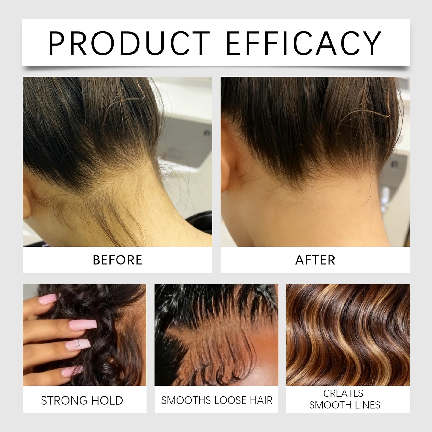 HOEGOA Anti-Frizz Hair Wax Stick – Flyaway & Frizz Tamer