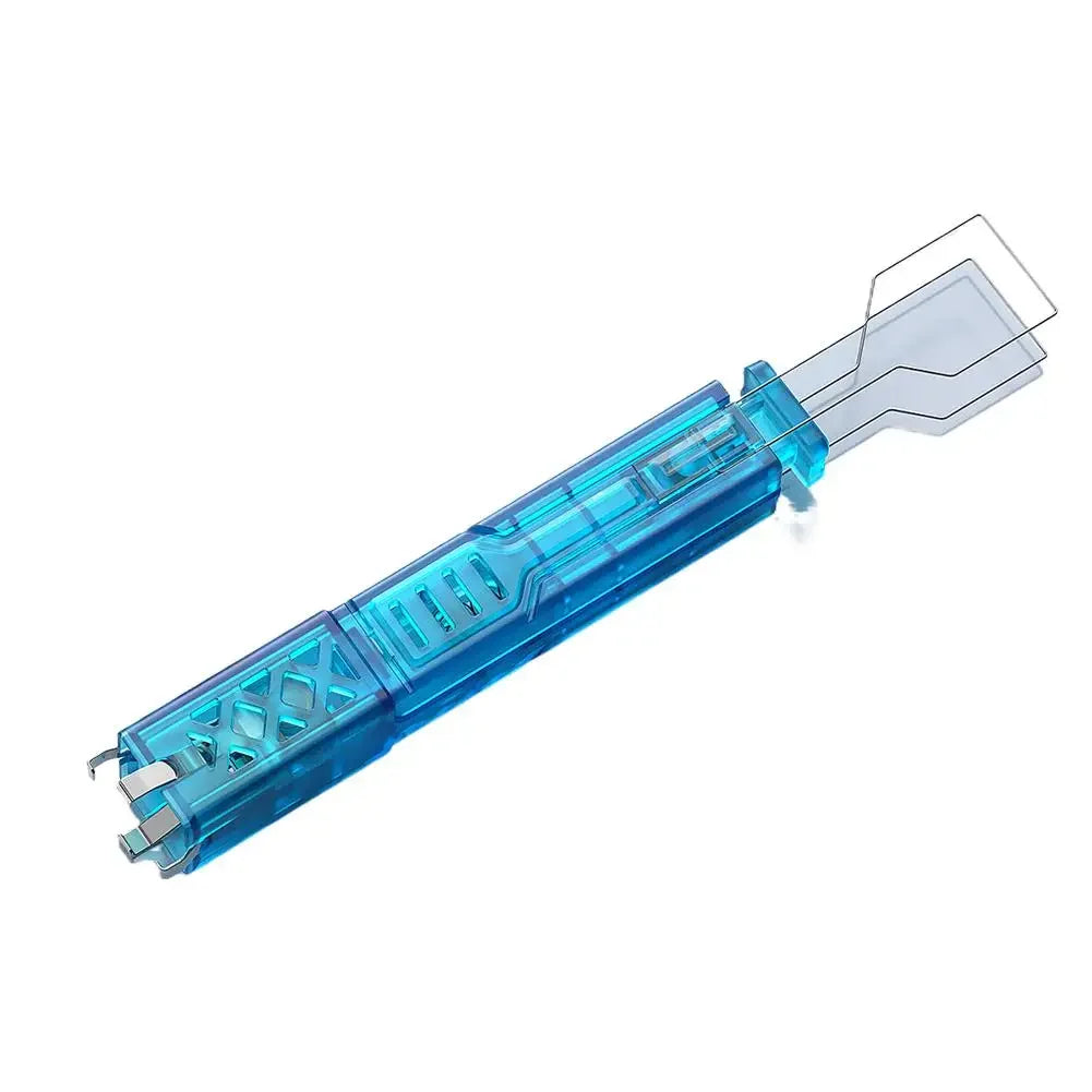 2-in-1 Keyboard Keycap Puller Switch Extractor Tool Universal Key Cap Shaft Remover Kit For Gaming Keyboard Repair Peaceful Pleasures Health and Wellness Blue