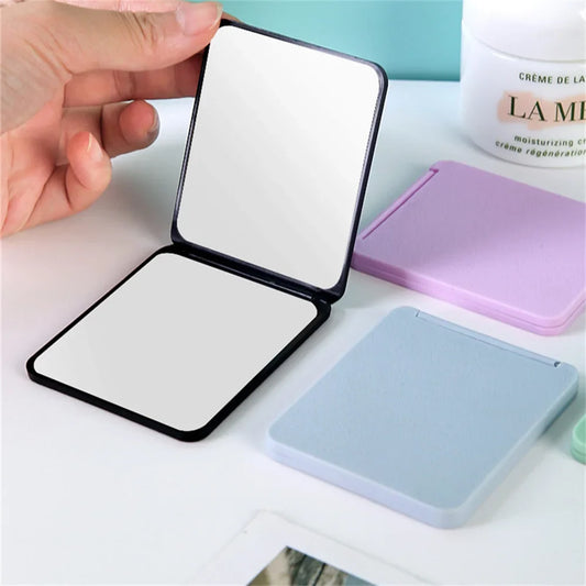Double-Sided Compact Pocket Mirror – Portable Folding Mini Mirror Compact Pocket Mirror Oasis Select