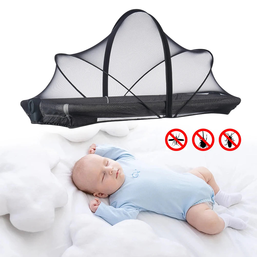 Baby Crib Mosquito Net Tent – Breathable, Foldable, Bug-Proof Peaceful Pleasures Health and Wellness