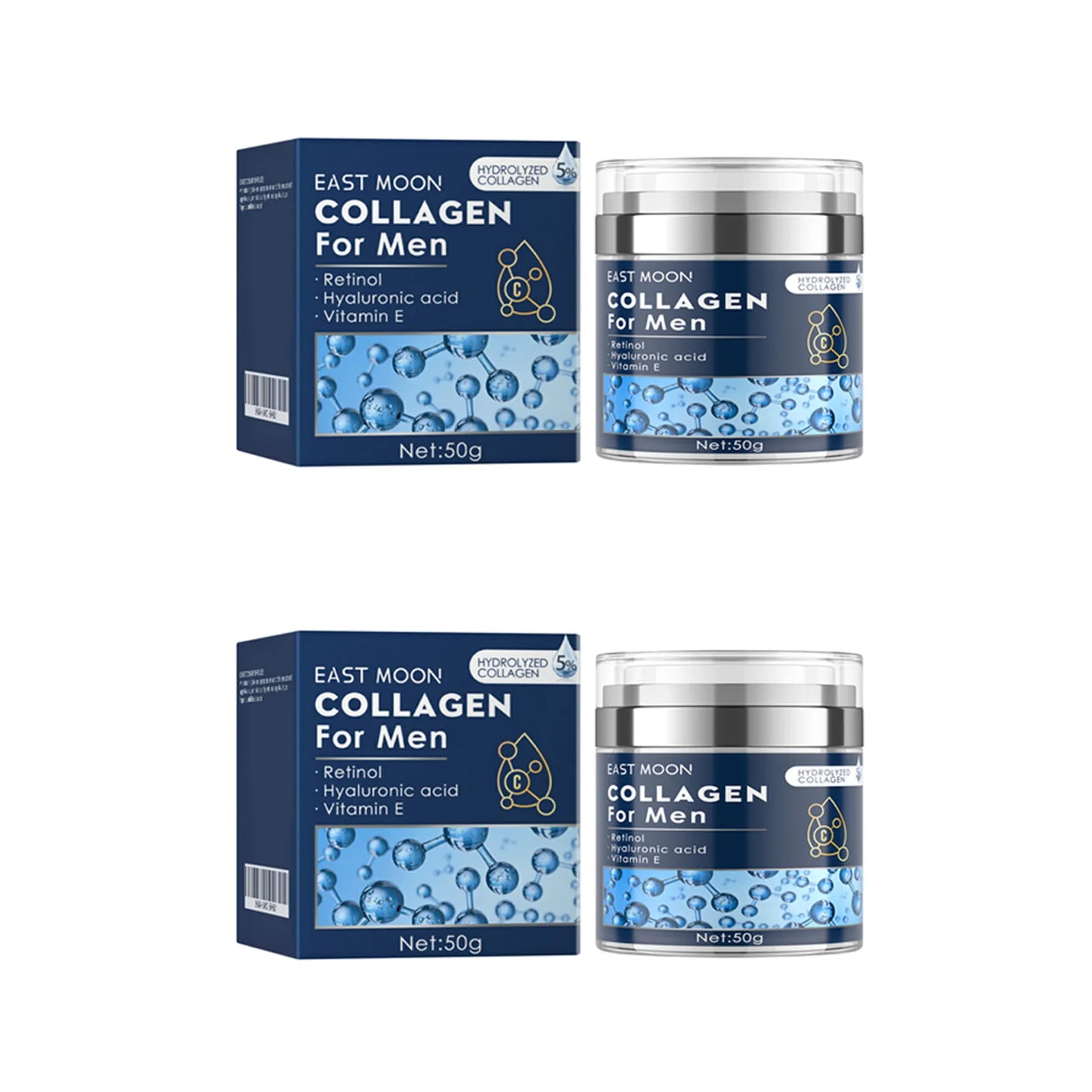Men's Retinol & Collagen Face Cream – Anti-Wrinkle Firming