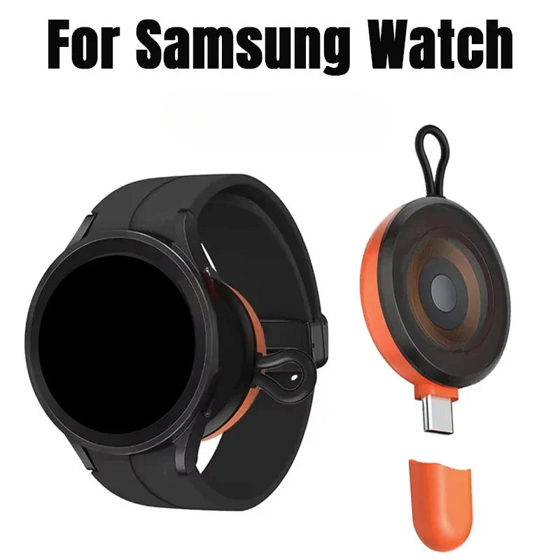 Watch Magnetic Wireless Charger For Samsung Galaxy Watch 8/7/6/5/4 Classic/Ultra/Active 2 Type C Port Charging Peaceful Pleasures Health and Wellness