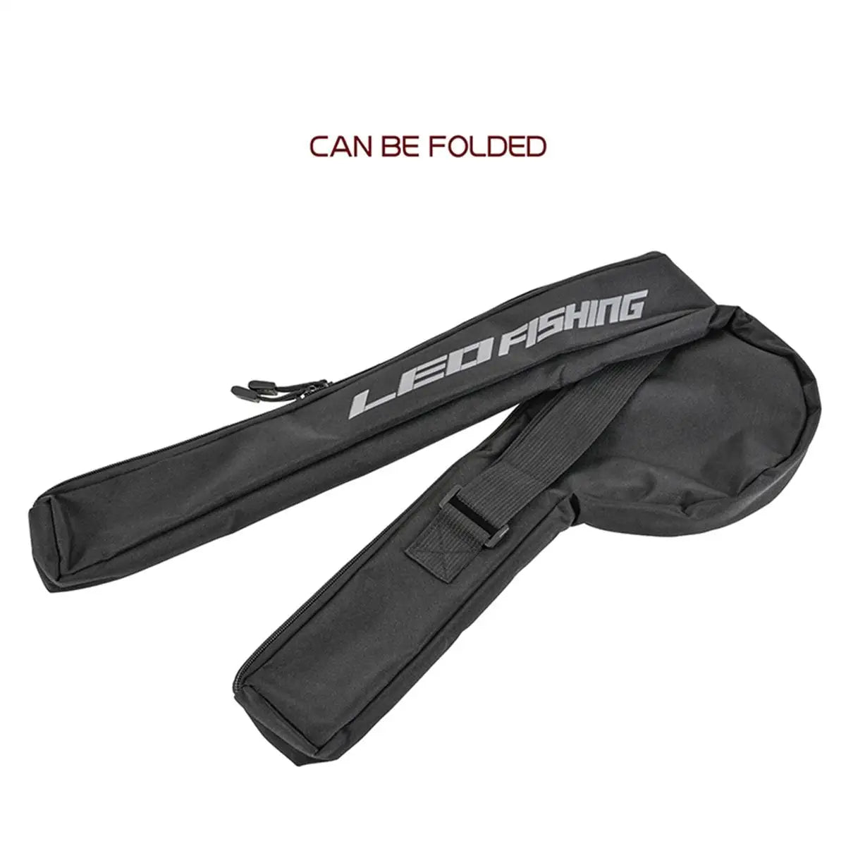 Portable Folding Fishing Rod Bag - Single Piece Fishing Gear Protector And Storage Bag for Convenient Fishing Equipment Care Peaceful Pleasures Health and Wellness