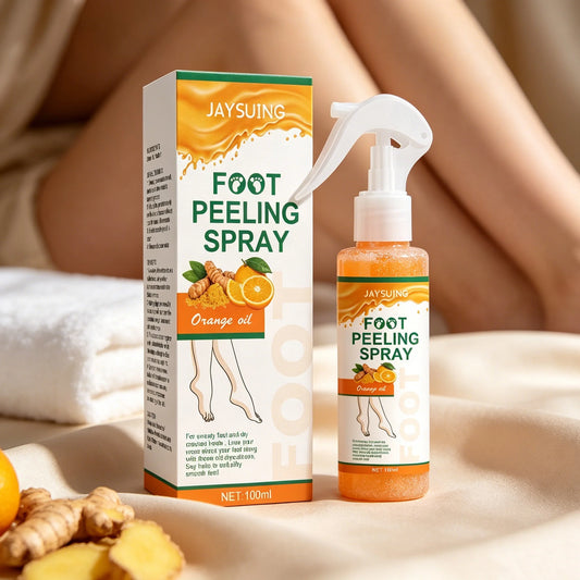 Foot Exfoliating Spray – Callus & Dead Skin Remover 100ml Foot Exfoliating Spray Peaceful Pleasures Health and Wellness