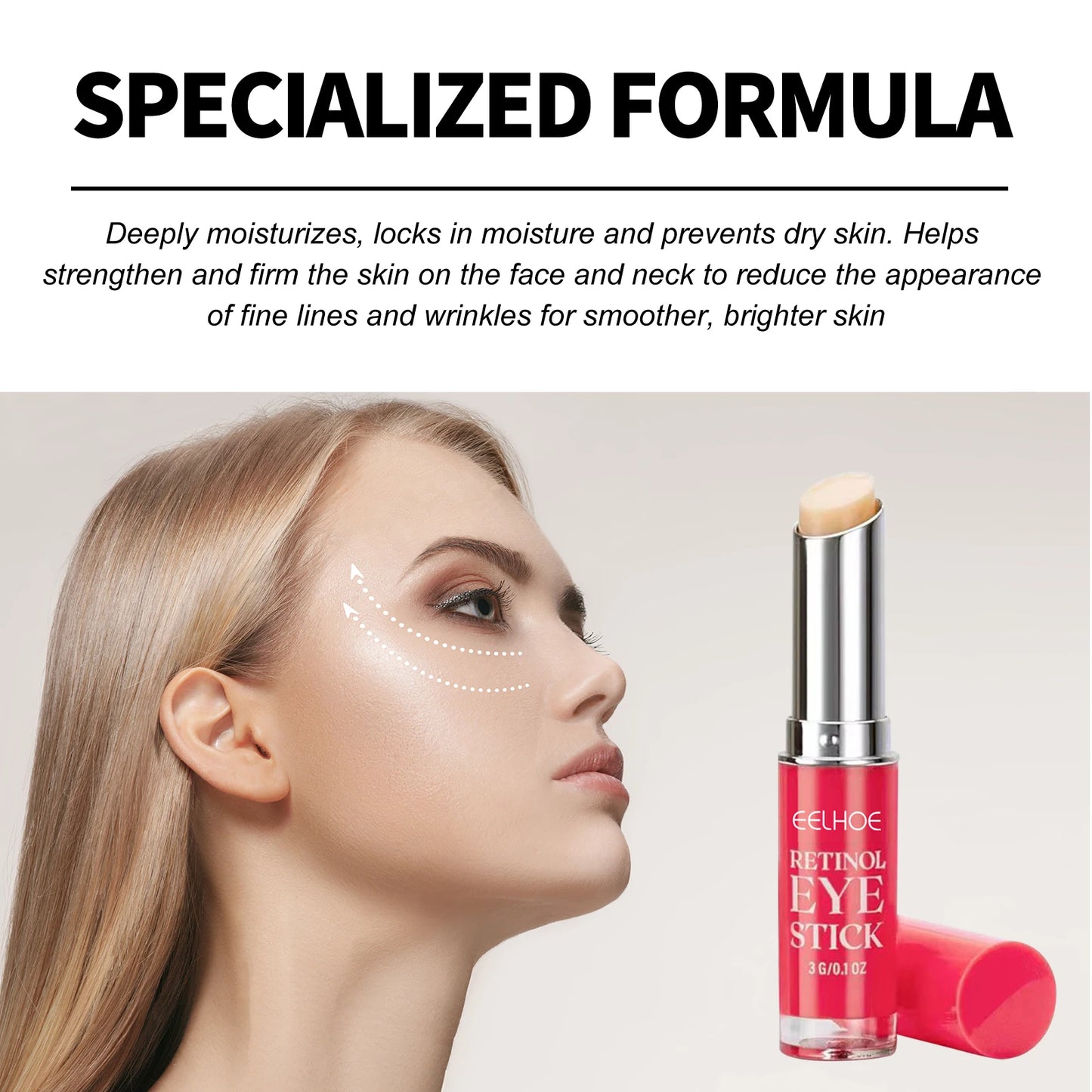 Retinol Eye Cream Stick – Dark Circles & Wrinkle Treatment