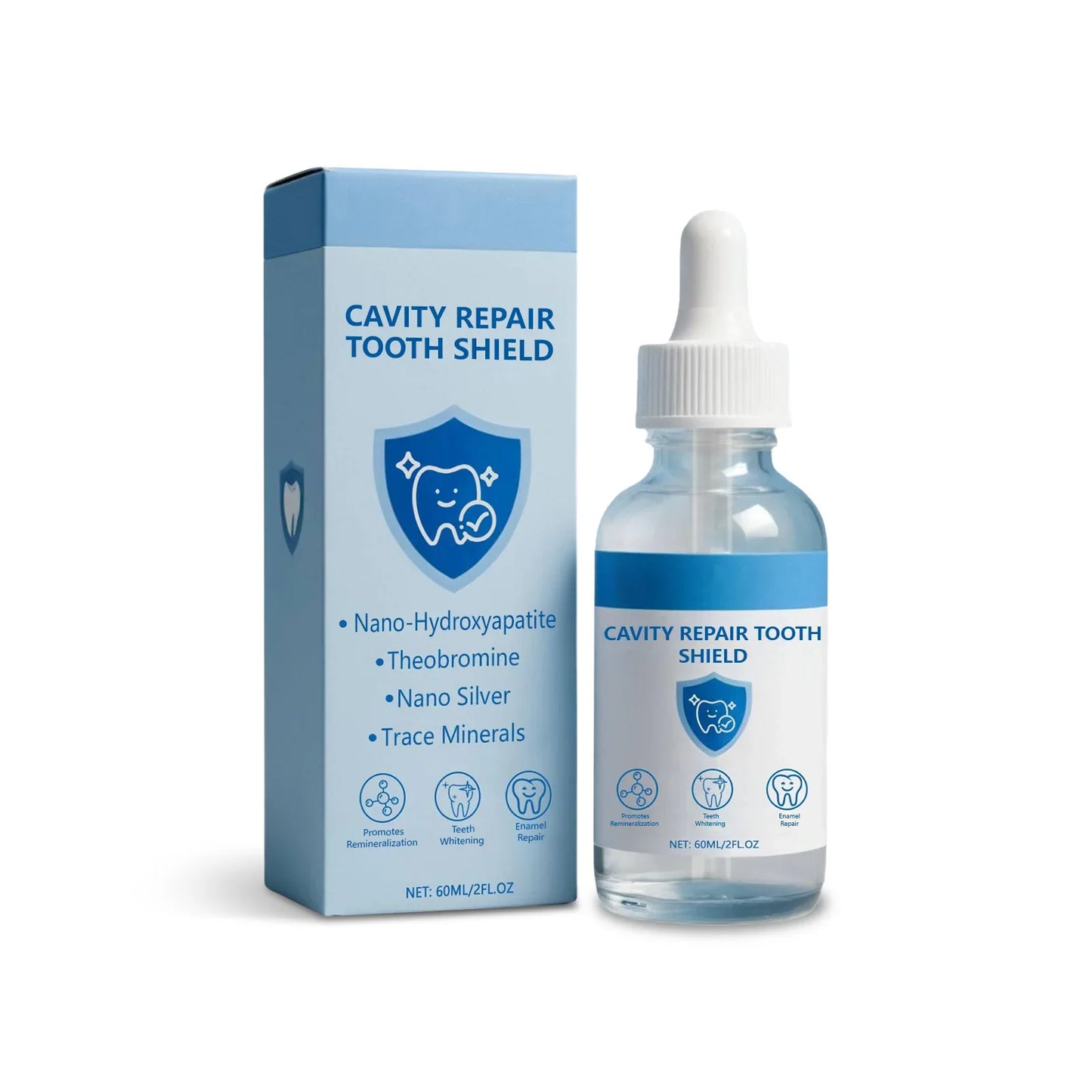 60ml Teeth Whitening Polish – Stain Remover & Enamel Care