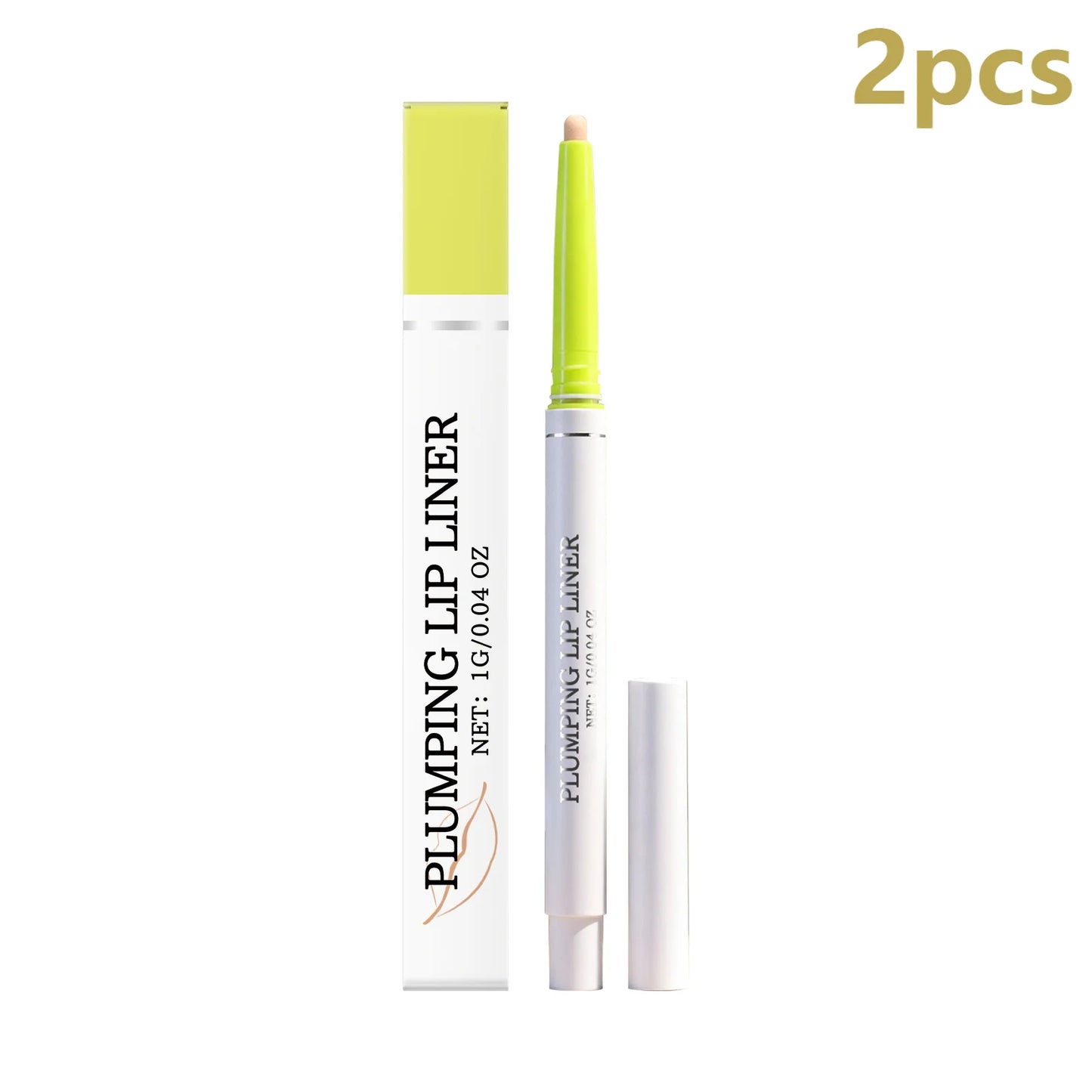 Nude Lip Liner Waterproof and Long Lasting Makeup Peaceful Pleasures Health and Wellness 2pcs