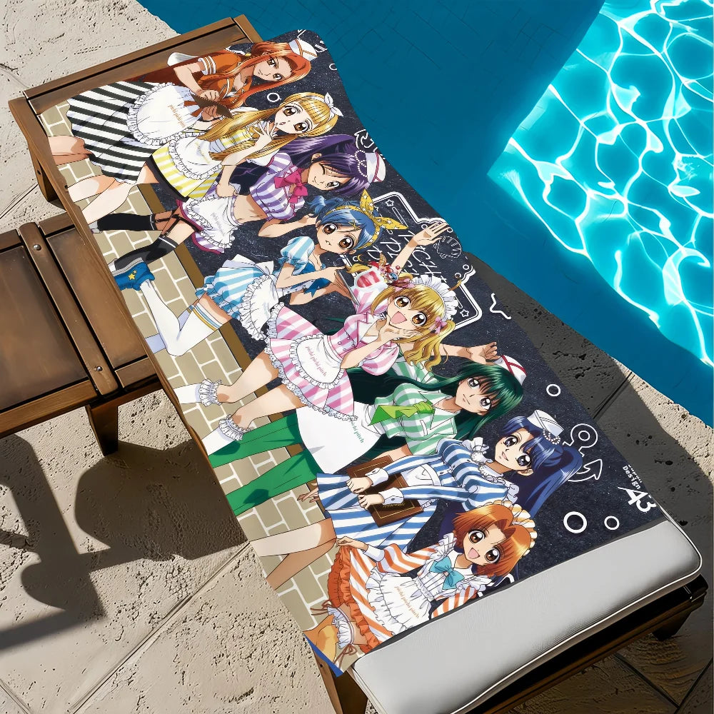Mermaid Melody Quick-Dry Beach Towel | Soft Pool & Travel Towel