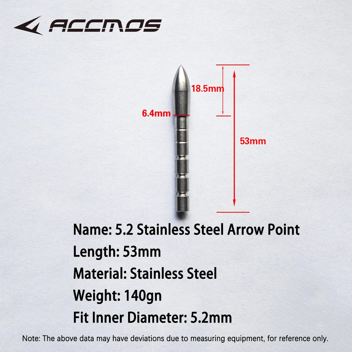 ID5 Accessories Arrow Head Point Tip Explosion-proof Nock Pin Inserts