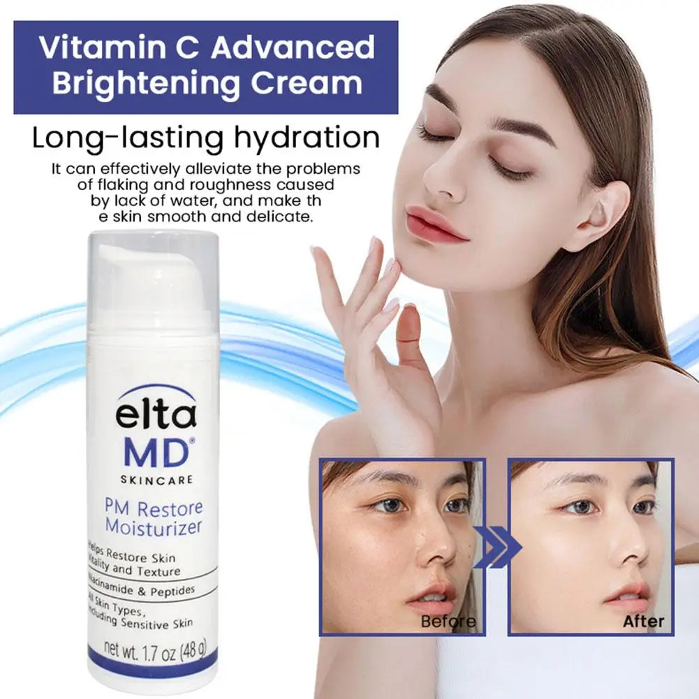 Eltamd 48ml Facial Sunscreen SPF46 UV Sunscreen Anti-Radiation Waterproof&sweatproof Non-greasy for Sensitive and Acne ProneSkin Peaceful Pleasures Health and Wellness