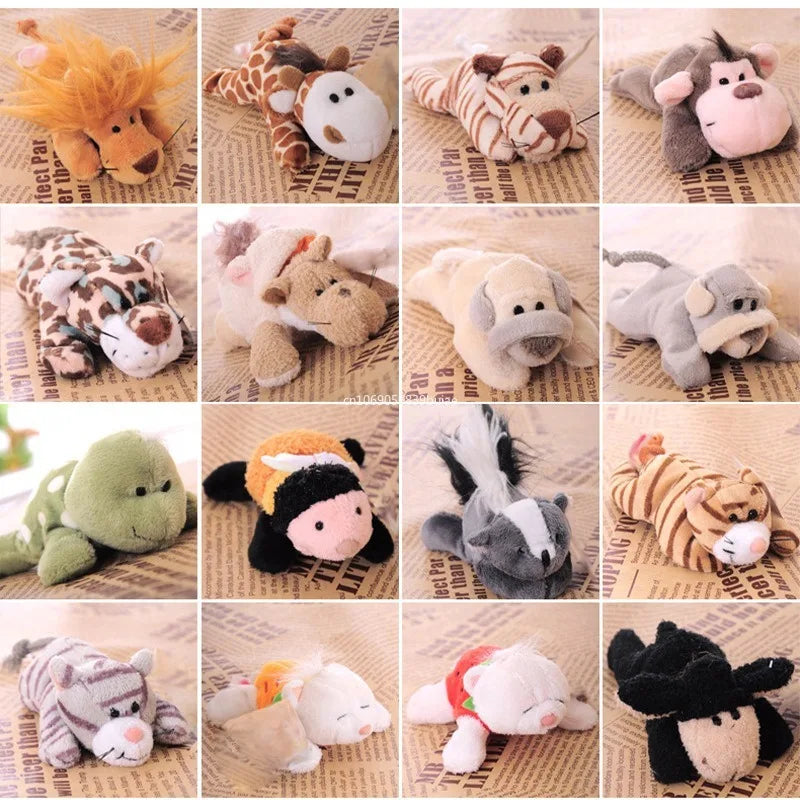 1PCS Plush Animals Fridge Magnets Cute Design Easy To Stick Fridge Stickers Multifunctional Strong Magnet Refrigerator Magnet Peaceful Pleasures Health and Wellness