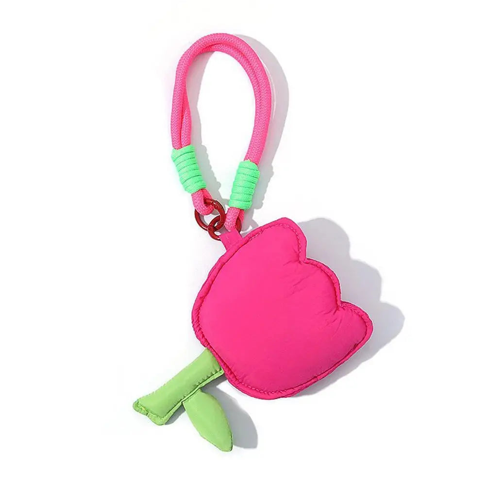 Kawaii Tulip Flower Coin Purse – Mini Makeup & Lipstick Pouch
