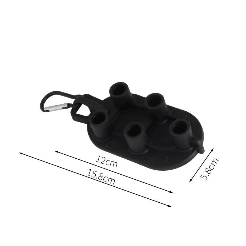 Pressure Washer Nozzle Tips Set – 5/7 Tips & Holder, 1/4" Quick Connect