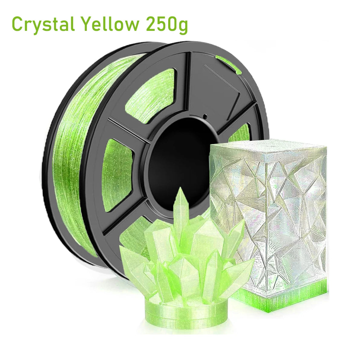Glitter PETG Filament 1.75mm | Sparkle Galaxy Crystal Clear