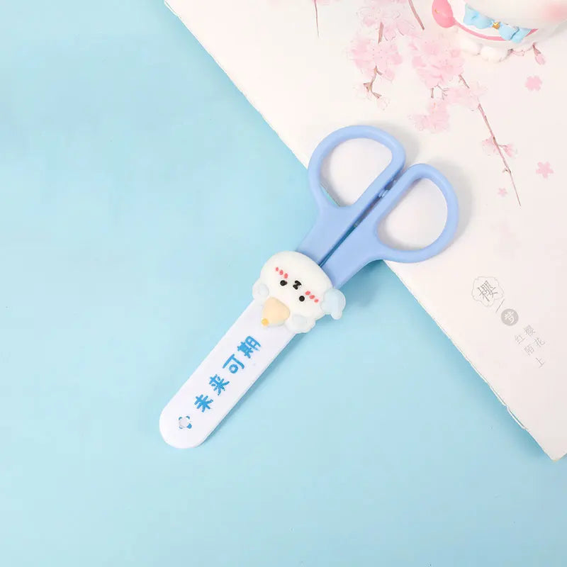 Kids Cartoon Craft Scissors Set – Paper Cutting & Scrapbooking