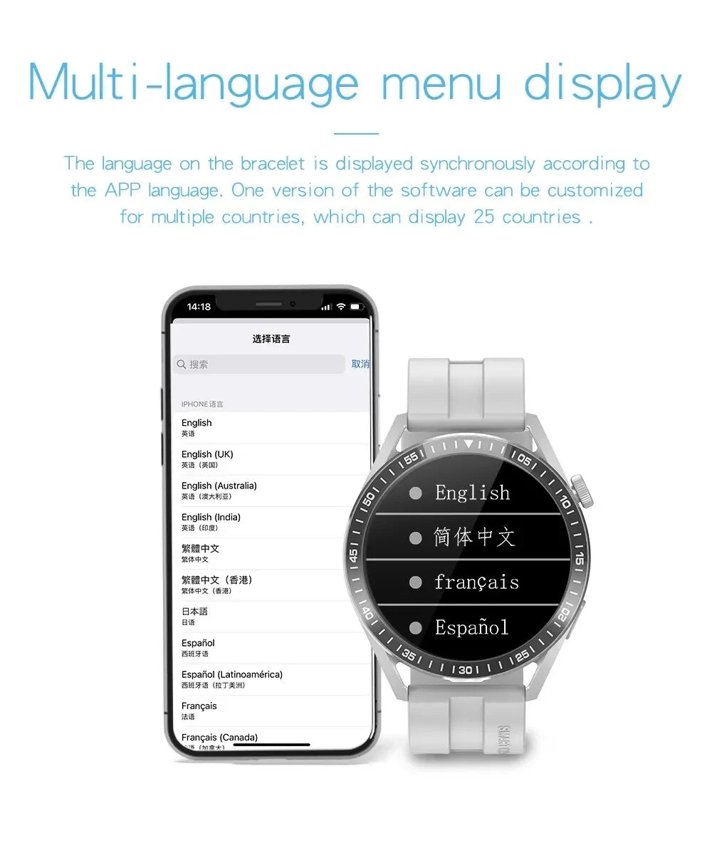 Pro Smart Watch Men Women AMOLED 420*420 HD Screen Heart Rate Bluetooth Call Waterproof relojes inteligentes SmartWatch 2023 Peaceful Pleasures Health and Wellness