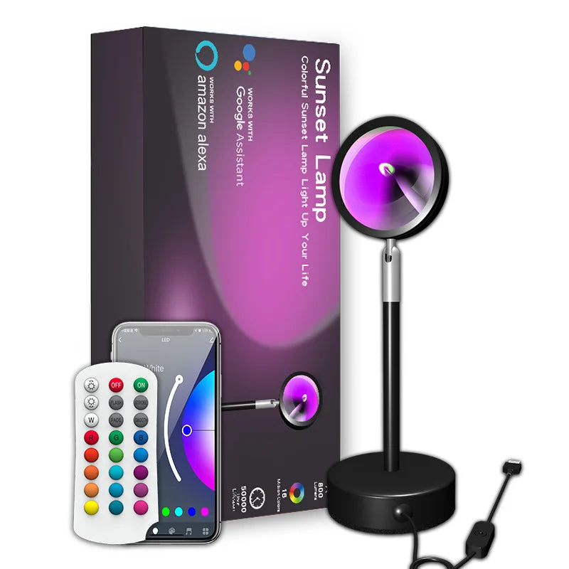 SHINEKNOT RGB Dimmable LED Desk Ambient Light | App Control